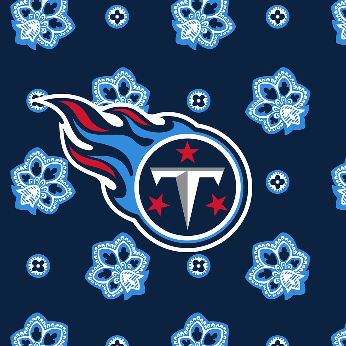 NFL Oversized Throw Blanket-Tennessee Titans Bandana-Image 4-Vera Bradley