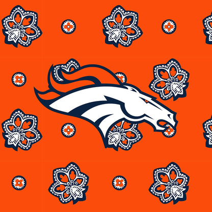 NFL Oversized Throw Blanket-Denver Broncos Bandana-Image 4-Vera Bradley