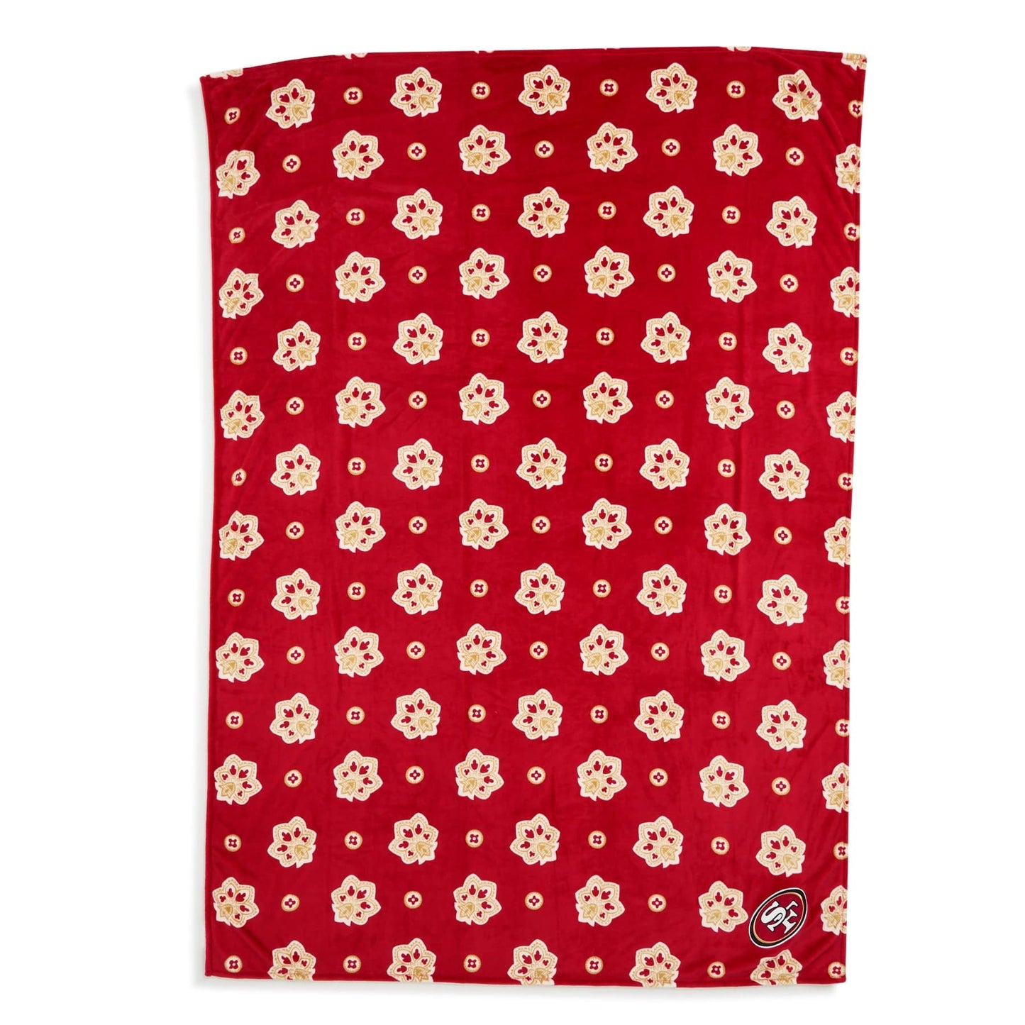 NFL Oversized Throw Blanket-San Francisco 49ers Bandana-Image 3-Vera Bradley