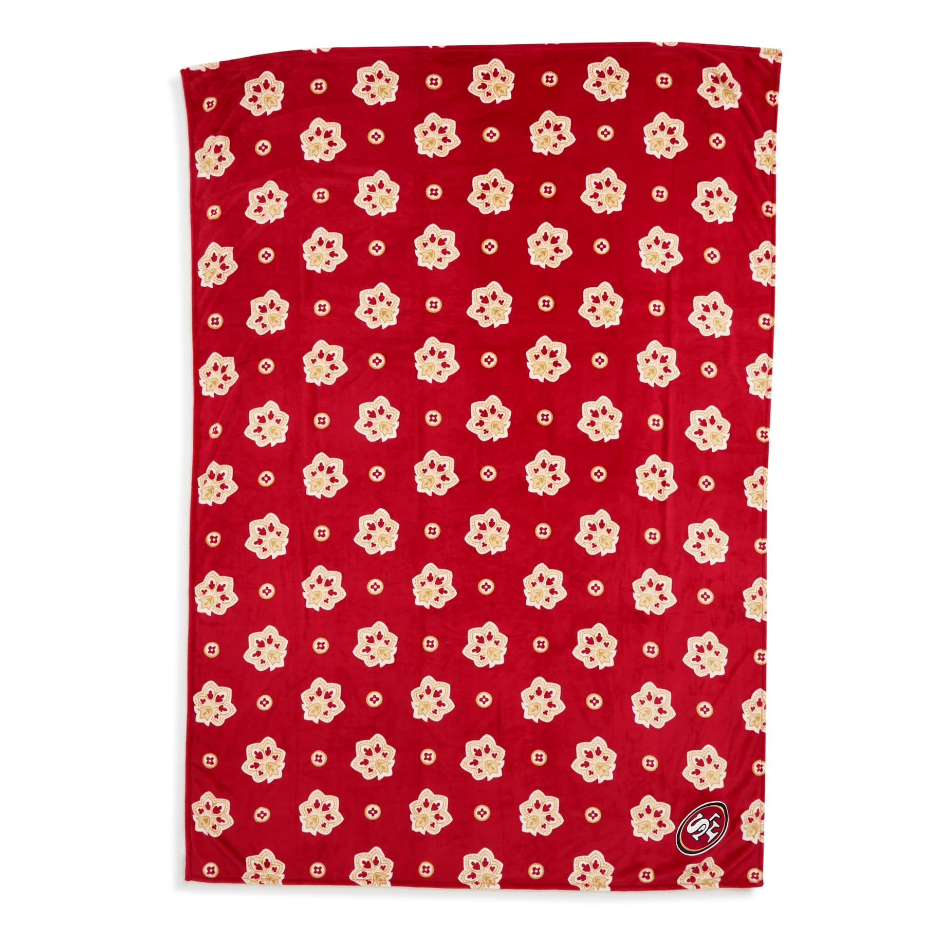 NFL Oversized Throw Blanket-San Francisco 49ers Bandana-Image 3-Vera Bradley