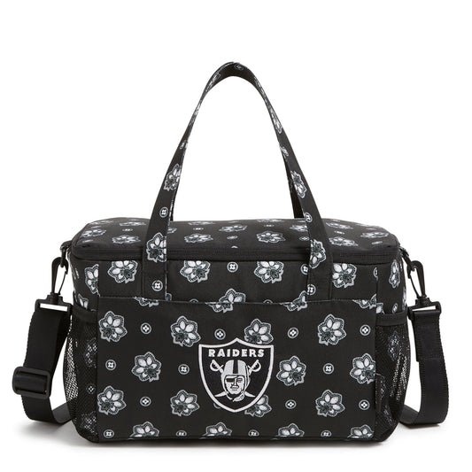 NFL Cooler-Las Vegas Raiders Bandana-Image 1-Vera Bradley