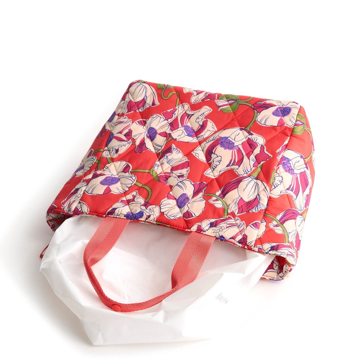 Lunch Tote-Swirling Poppies-Image 3-Vera Bradley