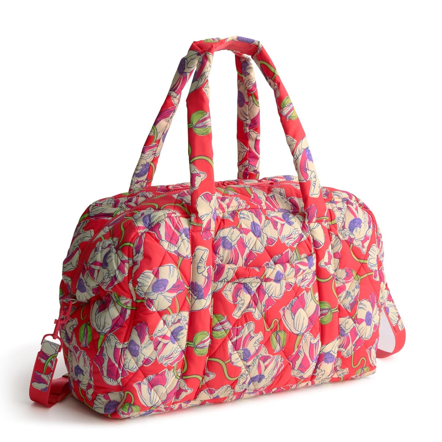 Miramar Weekender-Swirling Poppies-Image 1-Vera Bradley