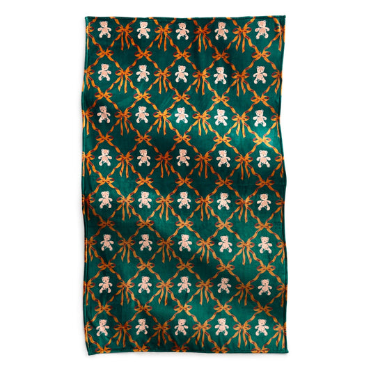 Plush Throw Blanket-Bear Mosaic-Image 2-Vera Bradley
