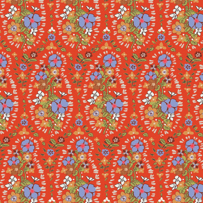 Plush Throw Blanket-Garden Paisley-Image 3-Vera Bradley