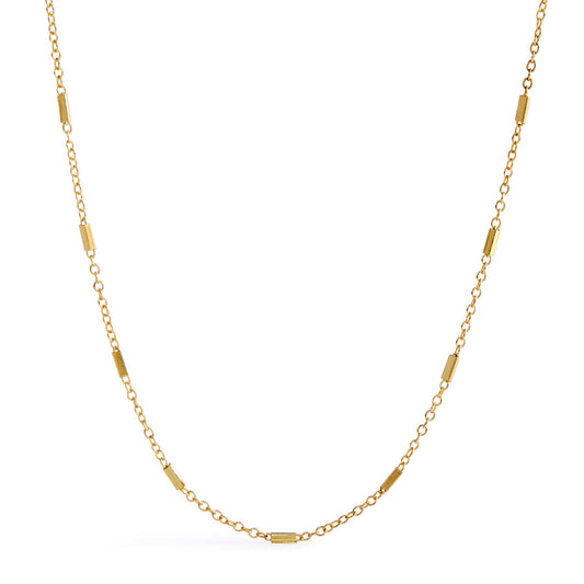 Delicate Chain Choker-Satin Gold-Image 1-Vera Bradley
